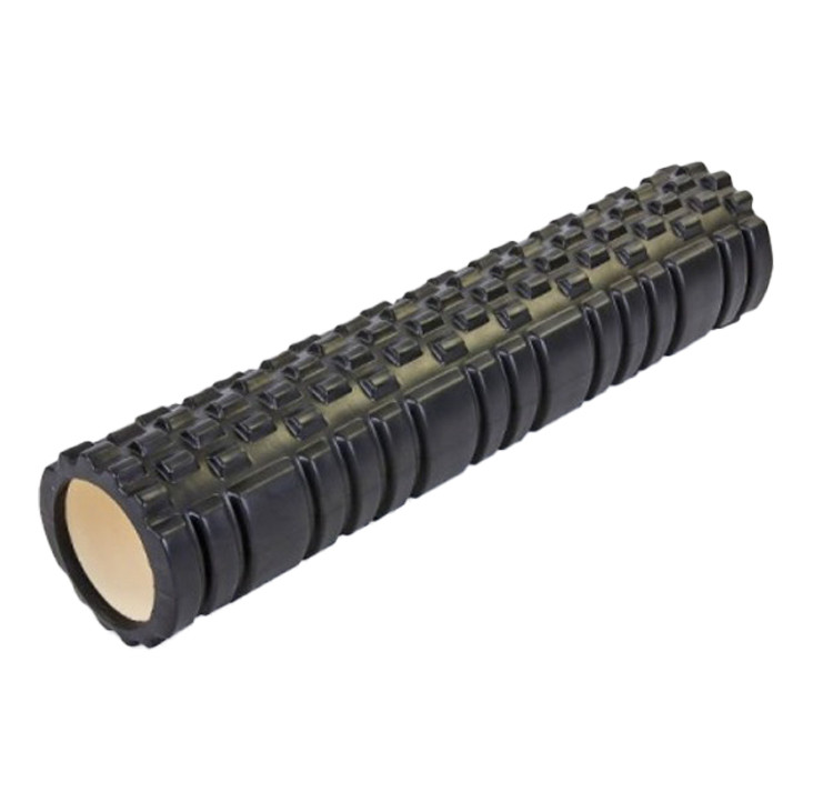 Массажный йога ролл FT-YGM-009 Fitnessport 10195FS, черный 610 мм