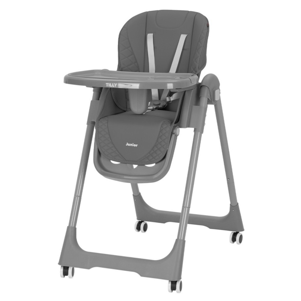 Дитячий cтілець для годування Junior Tilly T-671 Dark Grey, до 15 кг