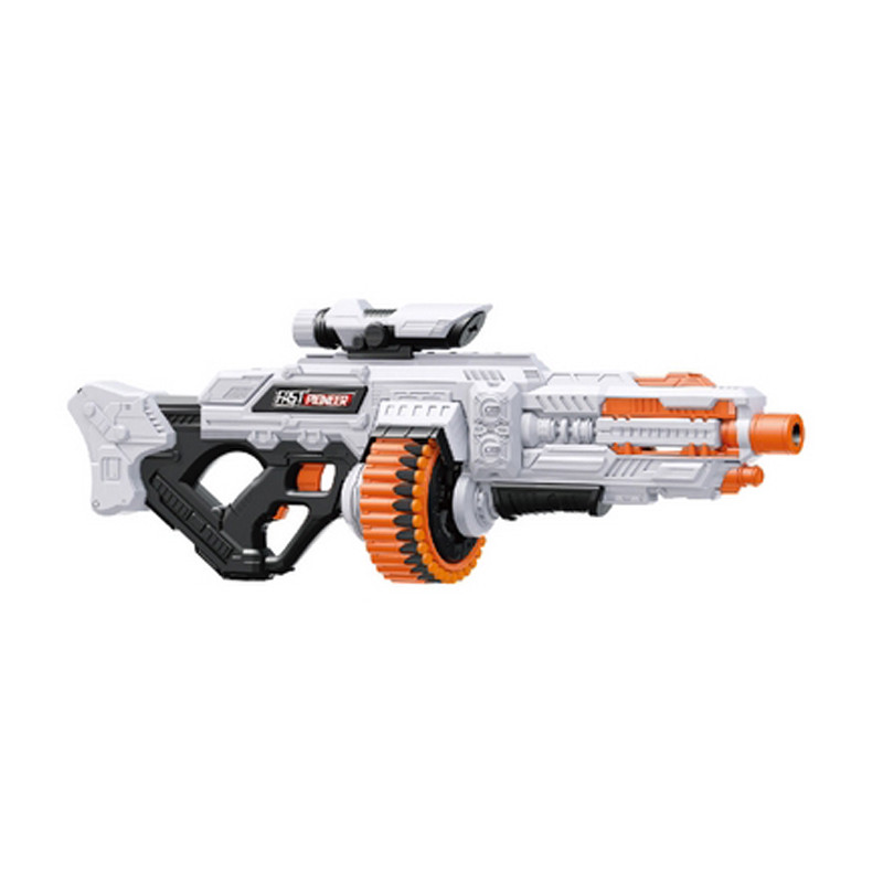 Іграшковий кулемет автомат Blaster BIG511 барабан на батарейках