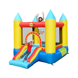 Надувной батут "4 Карандаша" Happy Hop 9314-HH нагнетатель воздуха в комплекте 280х210х210 см