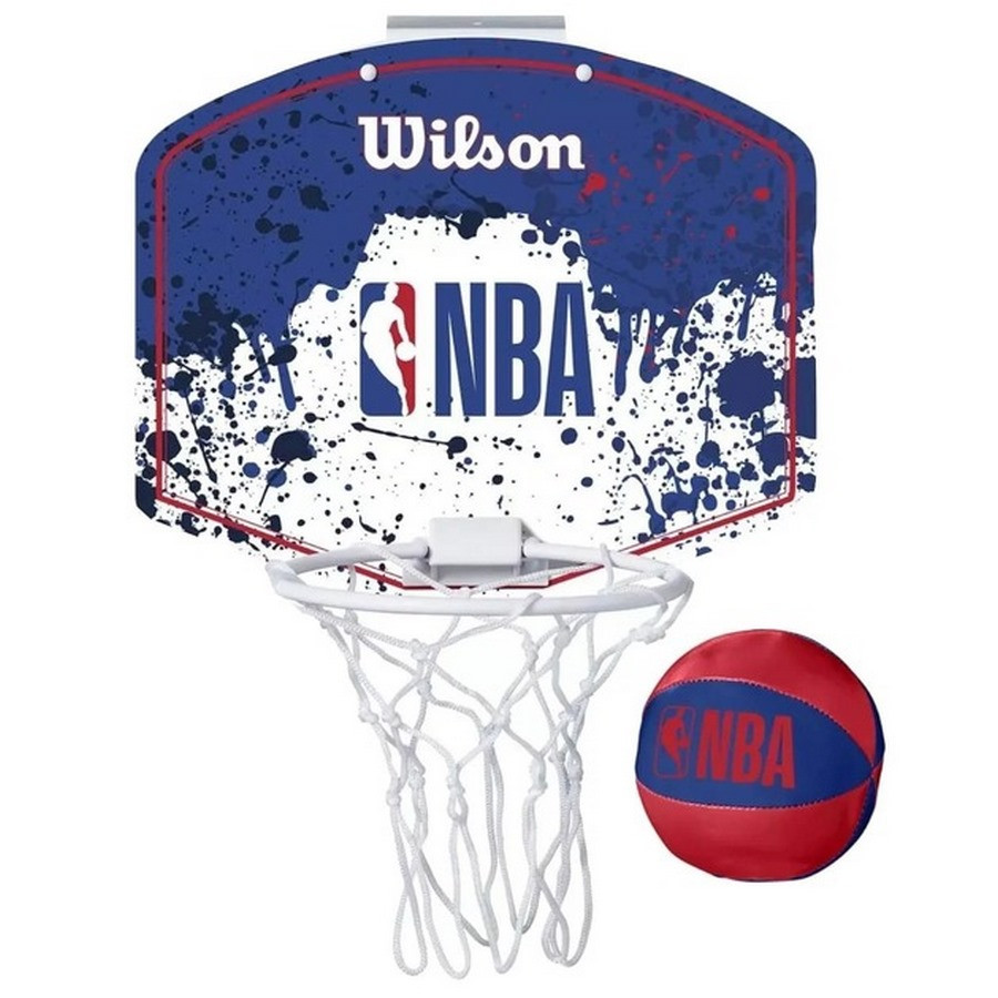 Набір баскетбольний NBA Team Mini Hoop NBA Rwb Wilson WTBA1302NBARD