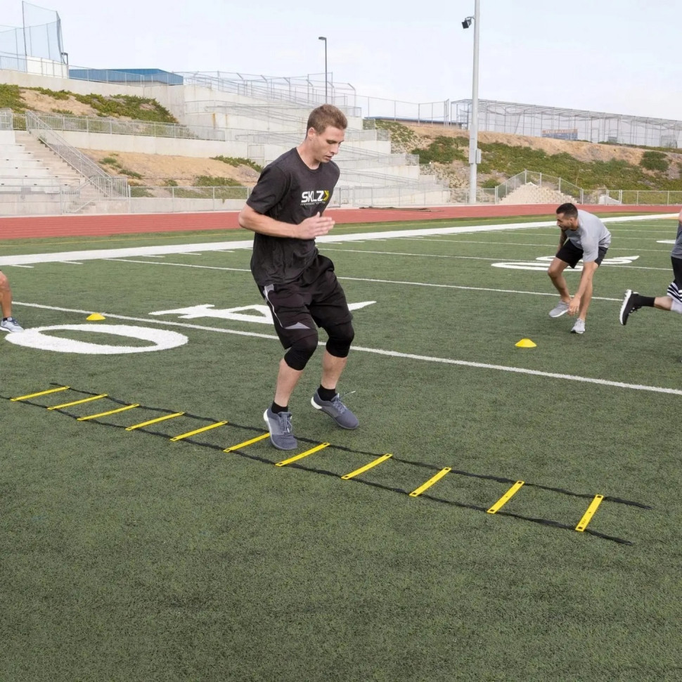 Координационная лестница (скоростная дорожка) Agility Ladder 4FIZJO 4FJ0239, 8 м