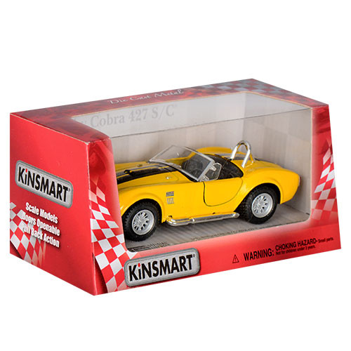 Машинка Kinsmart SHELBY COBRA 1:32 KT5322W