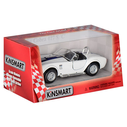 Машинка Kinsmart SHELBY COBRA 1:32 KT5322W