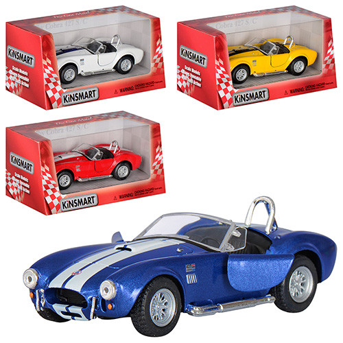 Машинка Kinsmart SHELBY COBRA 1:32 KT5322W