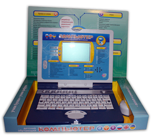 Дитячий ноутбук Limo Toy 7073 7073 укр/рос/англ з мишкою