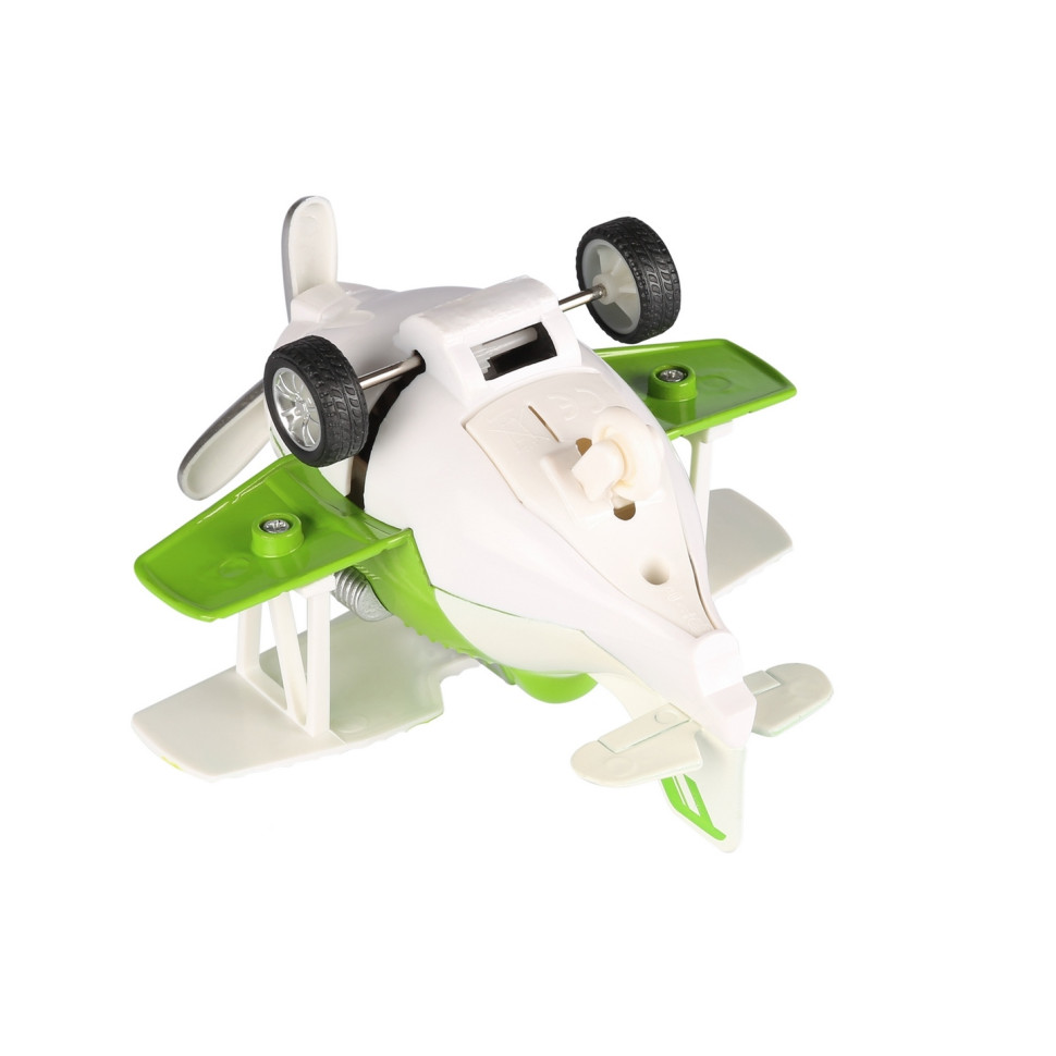 Літак металевий інерційний Same Toy Aircraft  зелений SY8013AUt-4