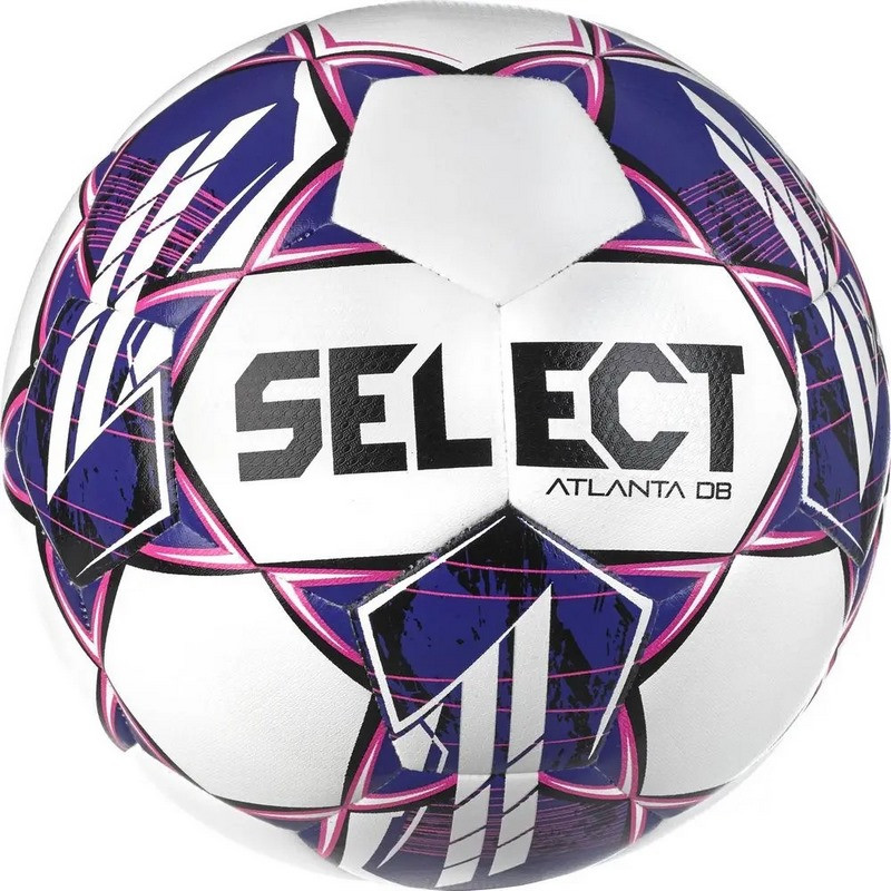 М'яч футбольний ATLANTA DB v23 Select 057496-073 біло-фіолетовий № 5
