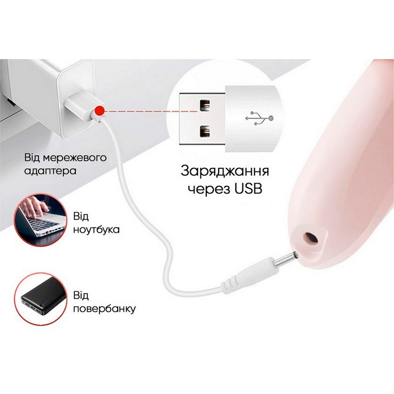 Електрична пемза для ніг EasyFit EF-2305 апарат для педикюру