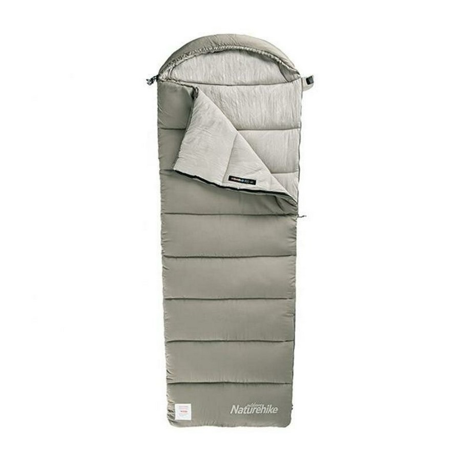 Спальник із капюшоном M400 NH20MSD02 Naturehike 6975641885566 (1°C), лівий, зелений
