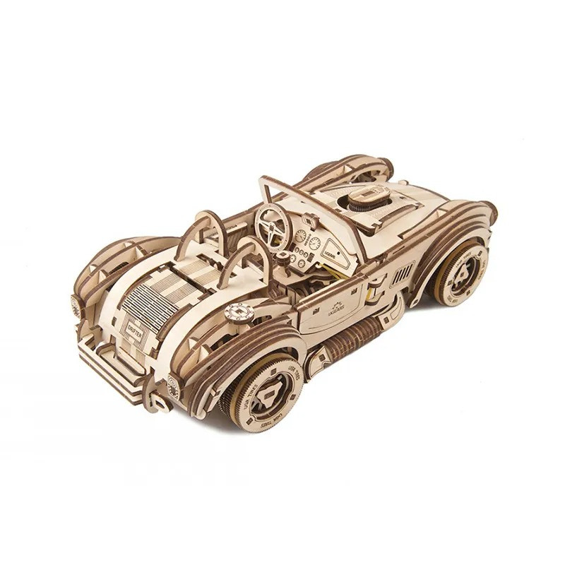 Деревянный механический 3D конструктор 
