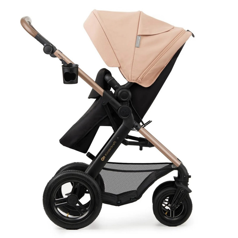 Универсальная коляска 3 в 1 Moov 2 Air Kinderkraft KSMOOV02BEG0000 Sand Beige