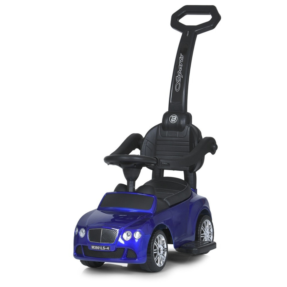 Каталка-толокар 2 в 1 Bambi Racer M 3901LS-4 з батьківською ручкою