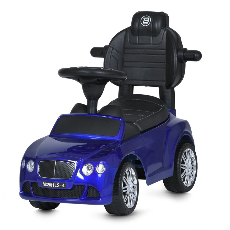 Каталка-толокар 2 в 1 Bambi Racer M 3901LS-4 з батьківською ручкою