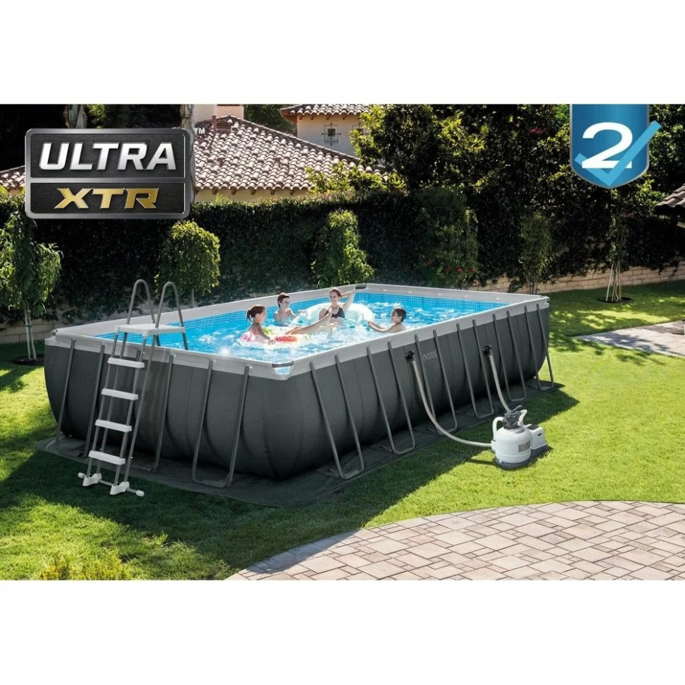 Каркасный бассейн Intex 26368, 732х366х132 см, 31805 л