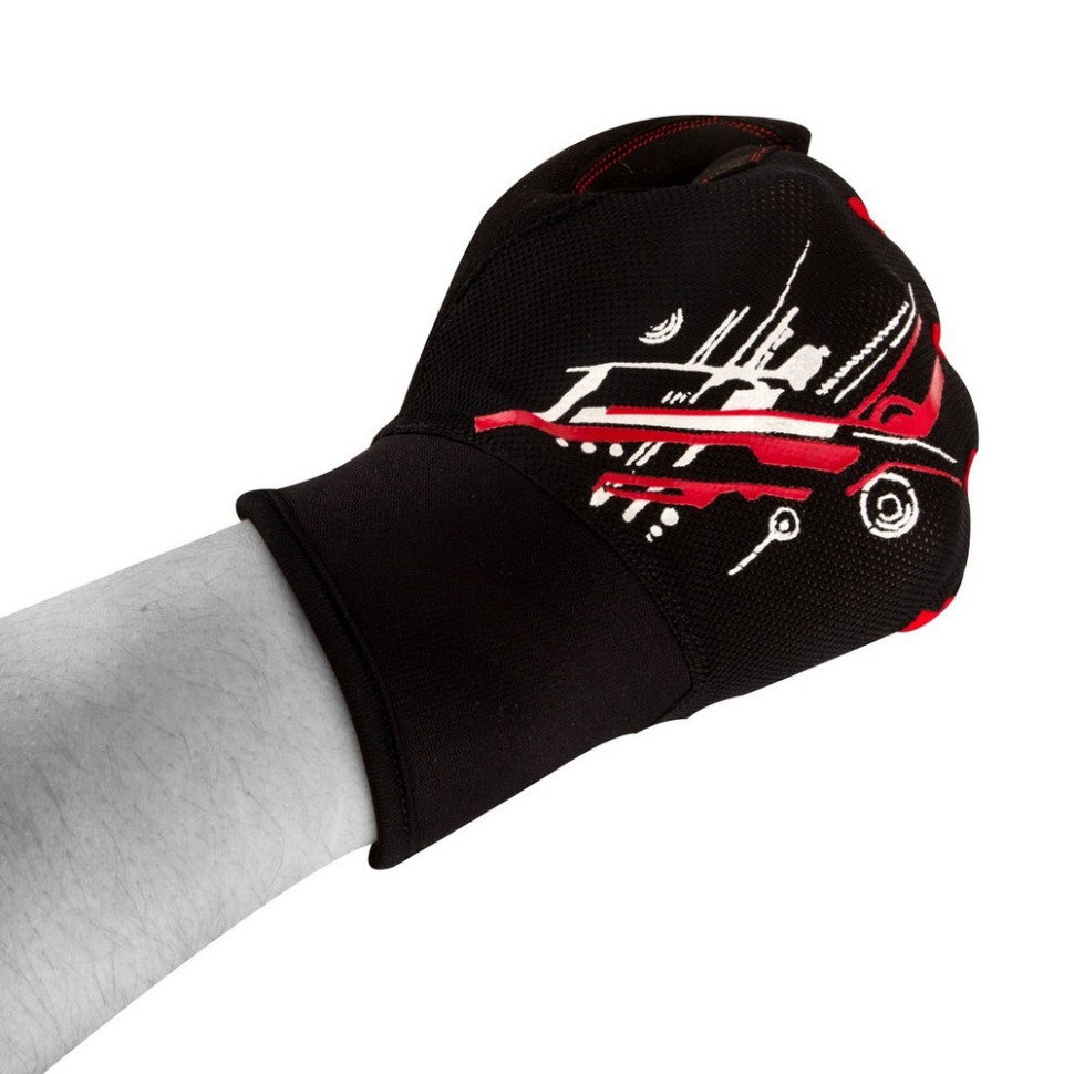 Рукавички для бігу 6607 PowerPlay PP_6607_XL_Red/Black, Чорно-Червоні, XL