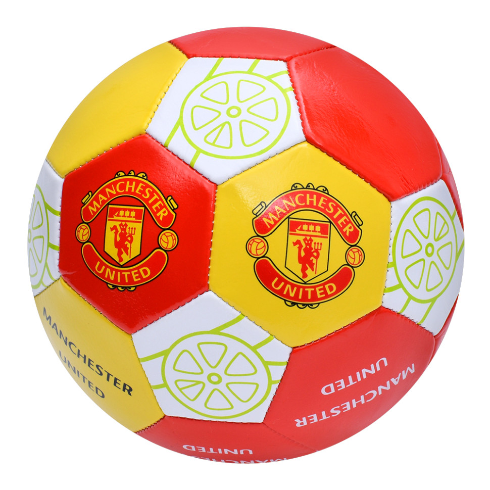 М'яч футбольний Bambi EN 3311(Red-2) 21,3 см, ПВХ, розмір 5, 260-280 грам