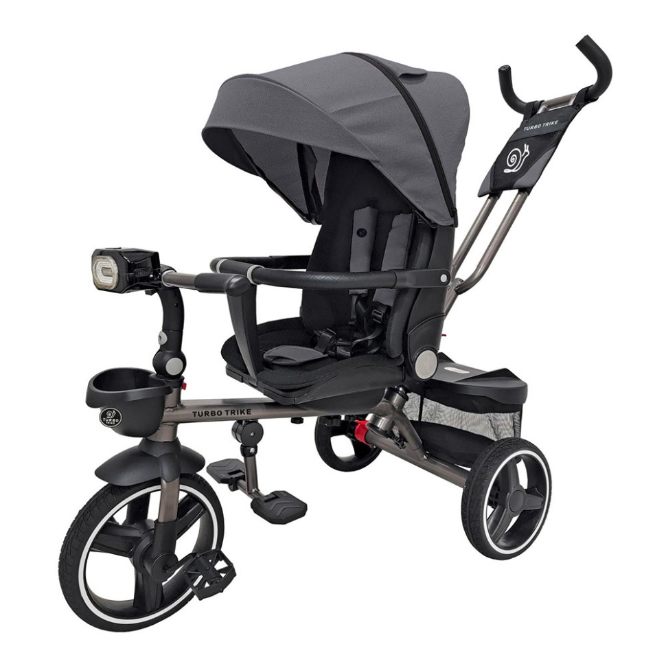 Детский трехколесный велосипед Turbotrike MT 1003-2 серый