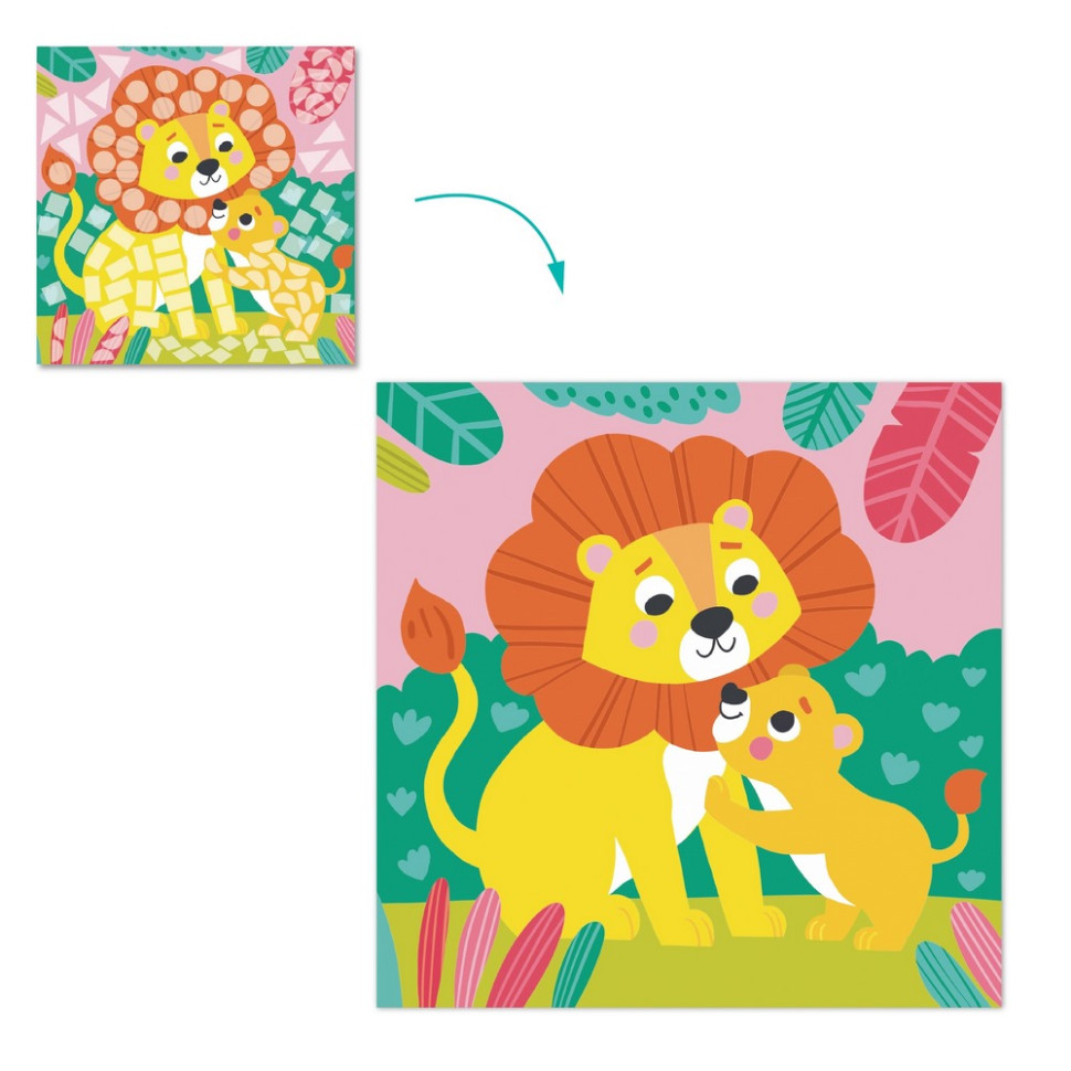 Дитячий набір для творчості мозаїка 