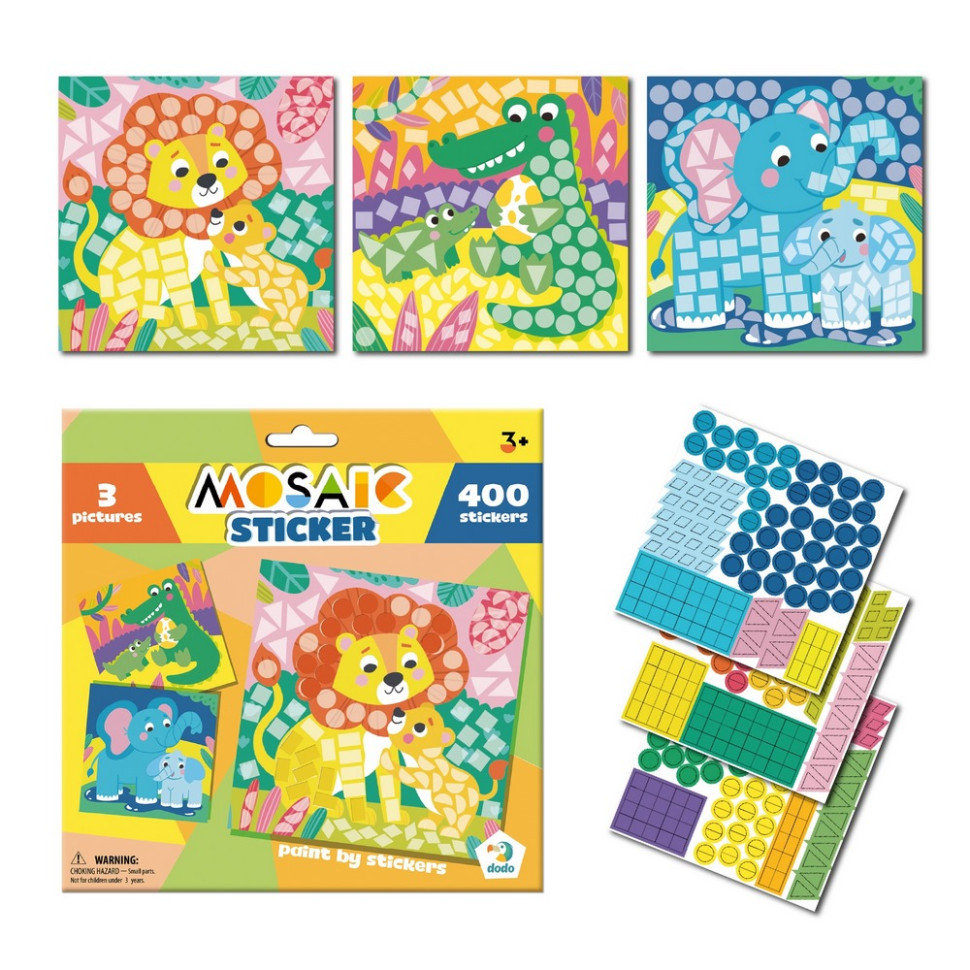 Дитячий набір для творчості мозаїка 