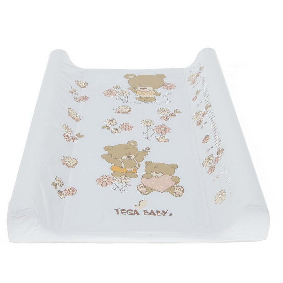 Пеленальний матрац «Ведмедики» Tega Baby MS-009-118, 50 х 70 см