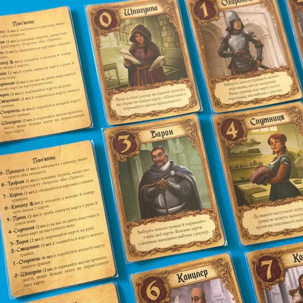 Настольная карточная игра 