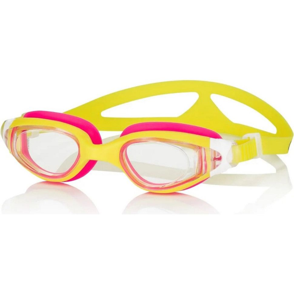 Очки для плавания CETO 5848 Aqua Speed 00000015349 желтый, розовый, OSFM