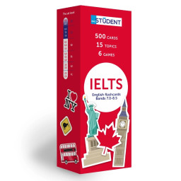 Карточки для изучения английского языка "IELTS ENGLISH TO ENGLISH" English Student 591225943 англ 500 карточек