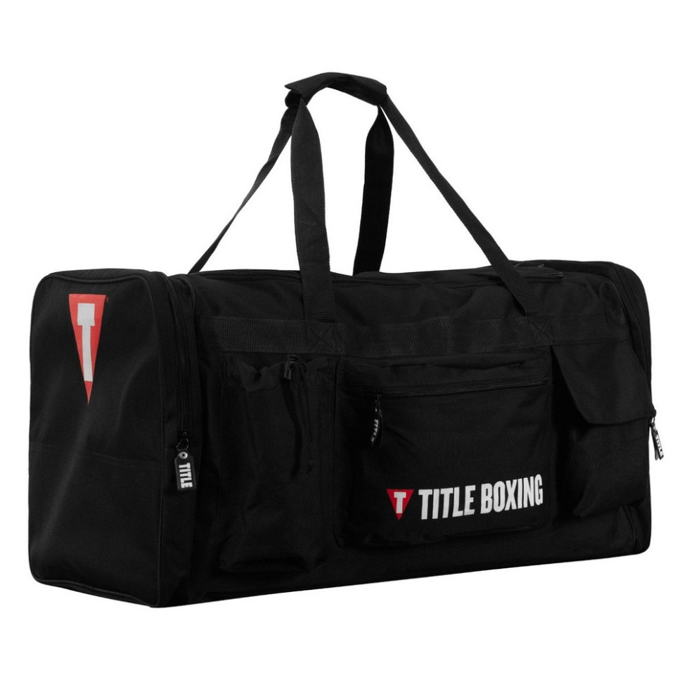 Спортивная сумка Boxing Deluxe Gear Bag TITLE TBAG45 BK/BK, Black 70 л