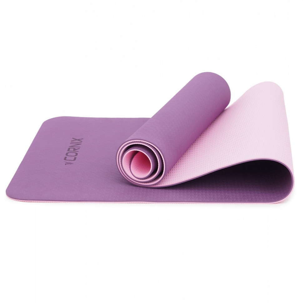 Килимок спортивний Cornix XR-0007, 183 x 61 x 0.6 см, Plum/Rose