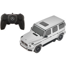 Машинка на радиоуправлении Mercedes-Benz G63 Rastar 95800 white 1:24 