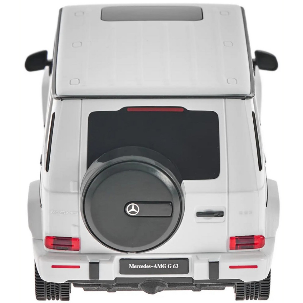 Машинка на радиоуправлении Mercedes-Benz G63 Rastar 95800 white 1:24 