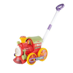 Машина-каталка "Поезд" с мыльными пузырями Bambi 134-71A(Red) свет и звук Машина-каталка "Поезд" с мыльными пузырями Bambi 134-71A(Red) свет и звук