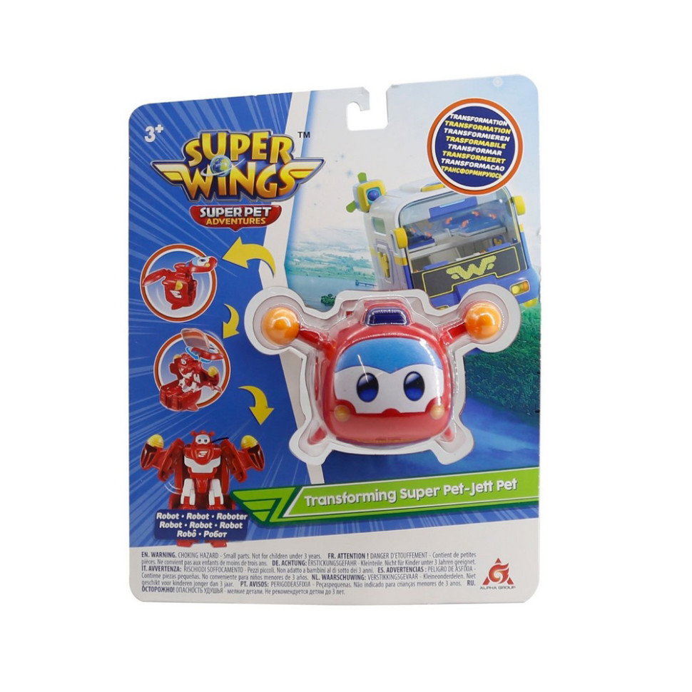 Ігрова фігурка-трансформер Transforming Super Pet Джером Super Wings EU770641