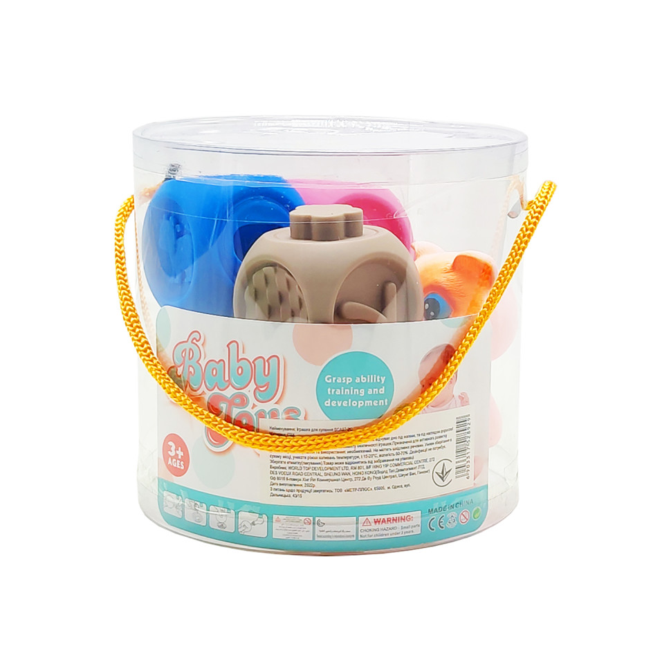 Игрушка для купания Bambi SCA97-2C животные и фигуры 7шт