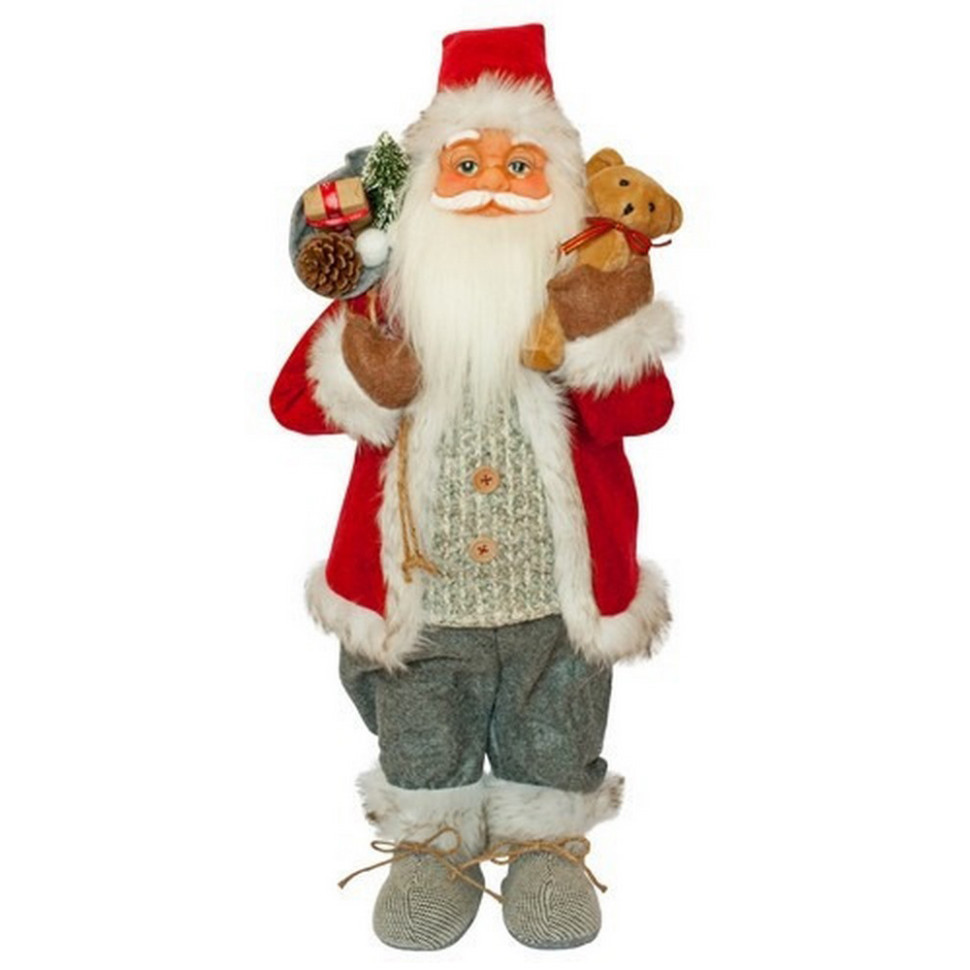 Фигурка новогодняя Санта Клаус Time Eco 4820211100421, 61 см