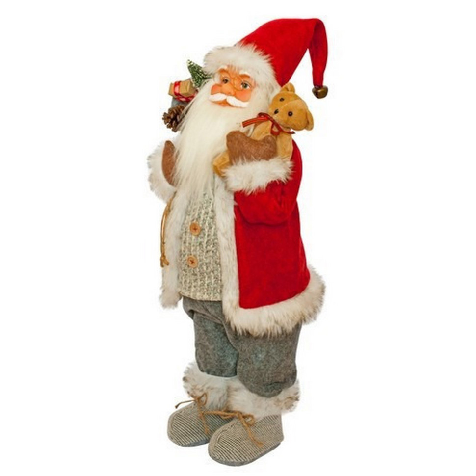 Фигурка новогодняя Санта Клаус Time Eco 4820211100421, 61 см