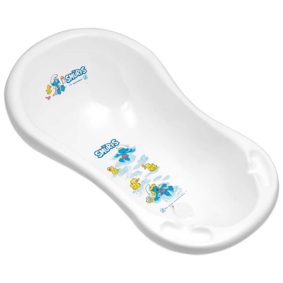 Ванночка для детей Smurfs Maltex 1431_60 бело-голубой 100 см