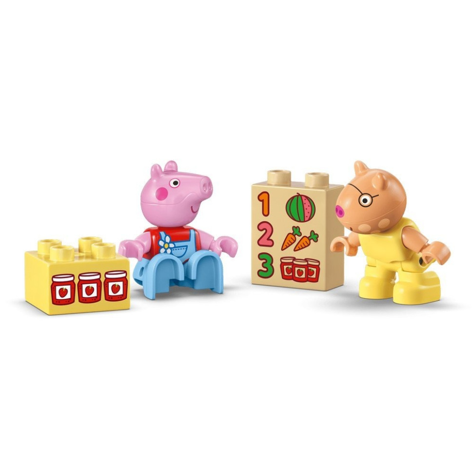 Конструктор Трактор и рынок LEGO DUPLO 10468, 18 деталей