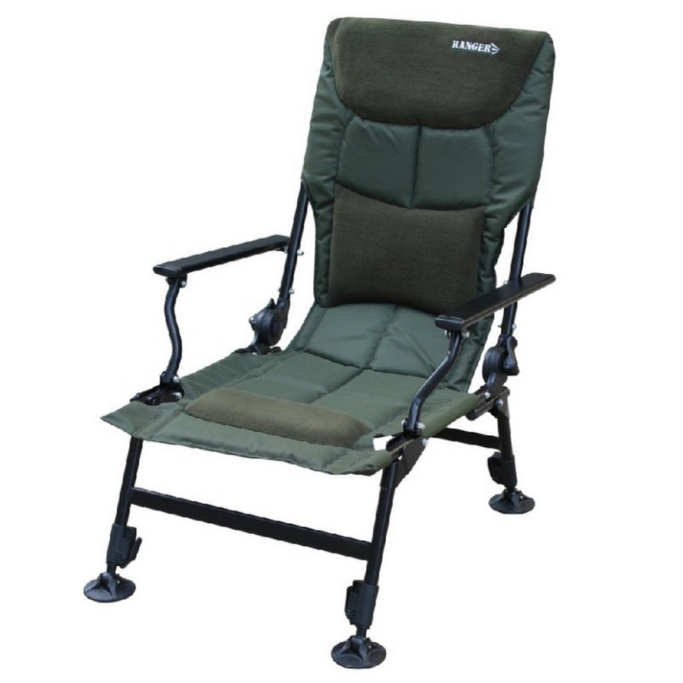 Карповое кресло Ranger Comfort Fleece SL-111 оливковое RA2250