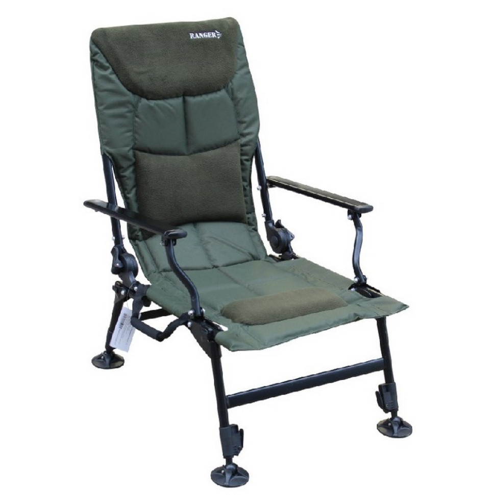 Карповое кресло Ranger Comfort Fleece SL-111 оливковое RA2250