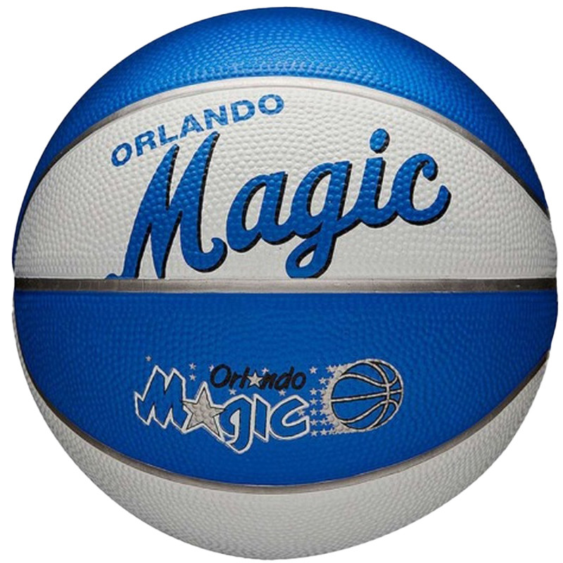 Мяч баскетбольный NBA TEAM RETRO BSKT MINI ORL MAGIC Wilson WTB3200XBORL № 3