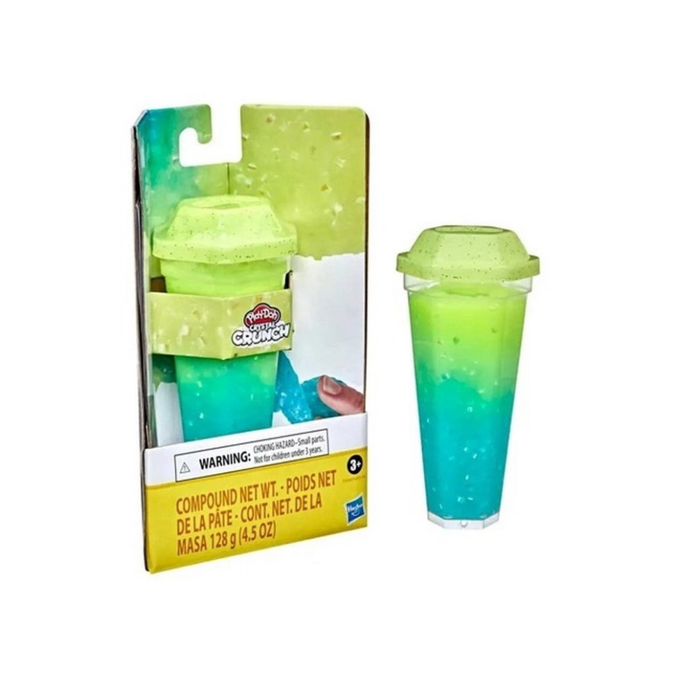 Баночка слайма Хруст Кристаллов Play-Doh F5983