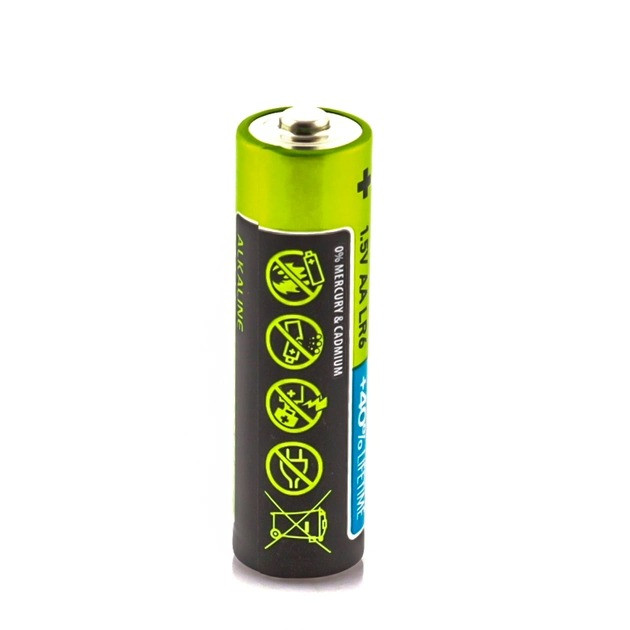 Батарейка лужна Videx Alkaline LR06/AA блістер 2 штуки пальчики shrink card