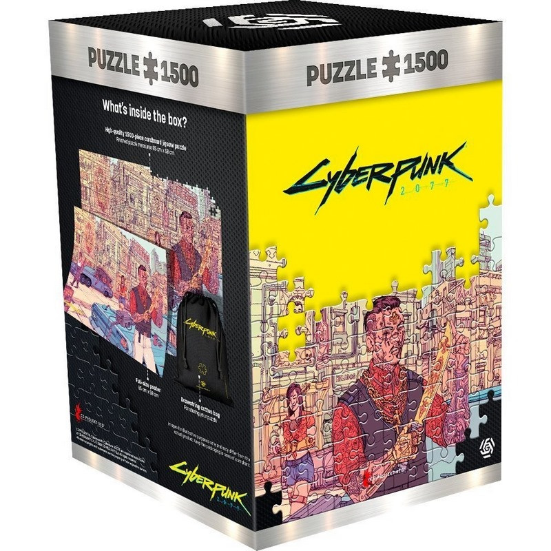 Пазл класичний Cyberpunk 2077: Valentinos puzzles GoodLoot 5908305231141, 1500 елементів