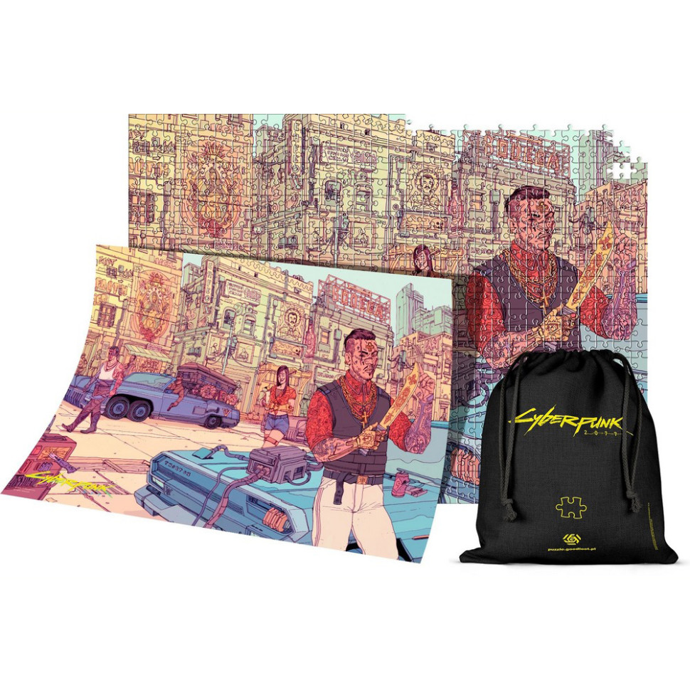 Пазл класичний Cyberpunk 2077: Valentinos puzzles GoodLoot 5908305231141, 1500 елементів