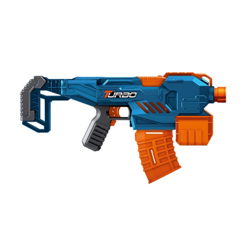 Игрушечный пулемет автомат Blaster BT346 на батарейках с мягкими патронами