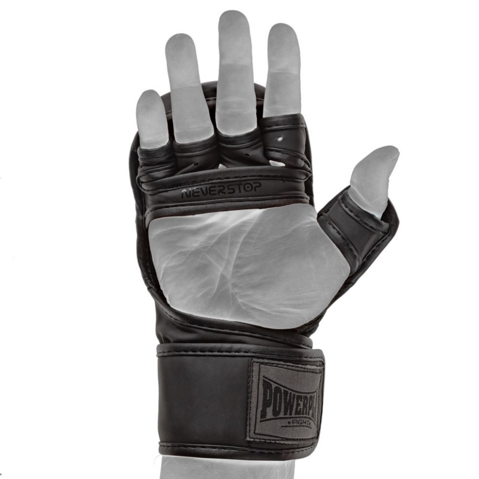 Рукавиці для MMA PP_3033 Ultra Matt PowerPlay PP_3033_S_Black, розмір S
