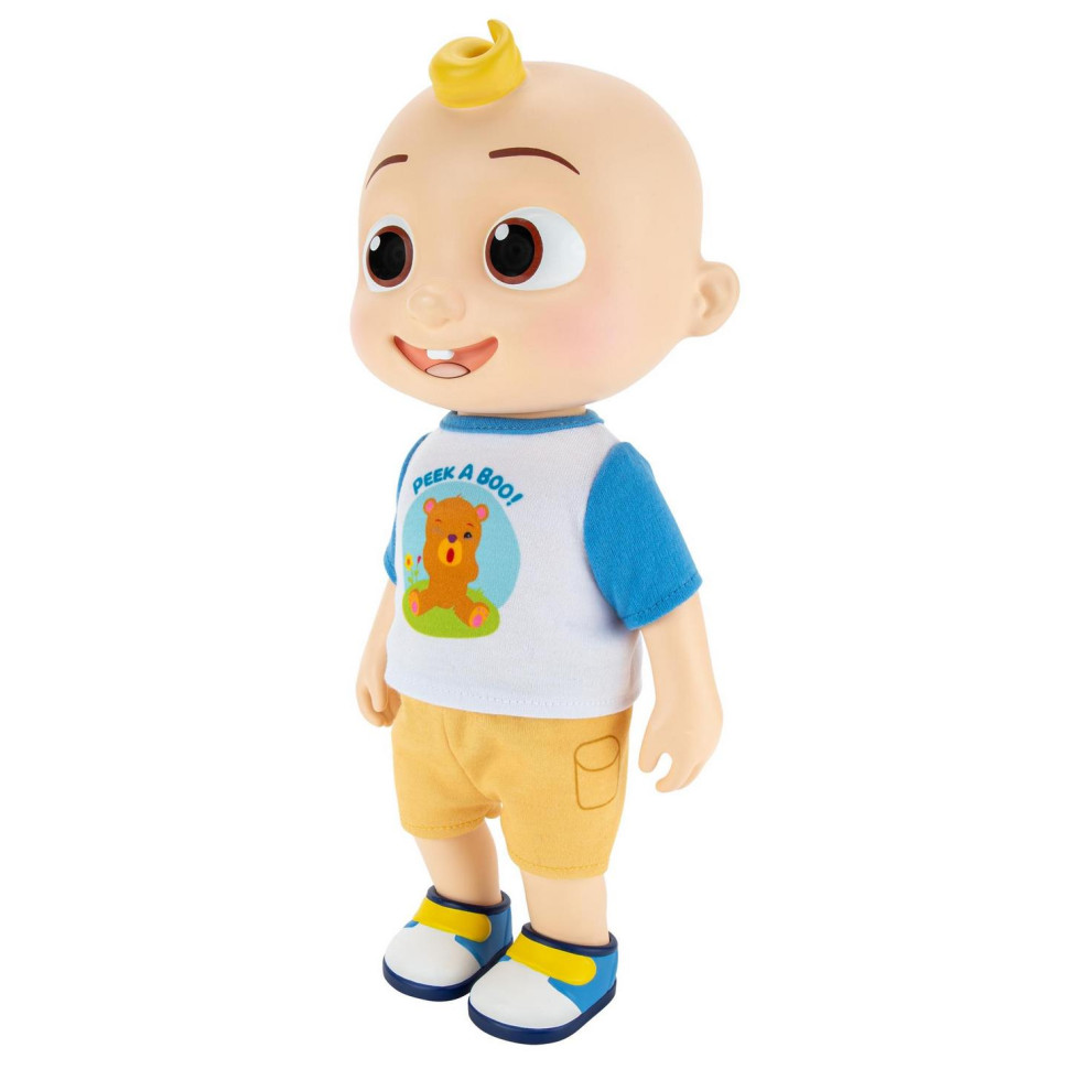 Интерактивные куклы и пупсы: CoComelon Deluxe Interactive JJ Doll Джей Джей со звуком CMW0058