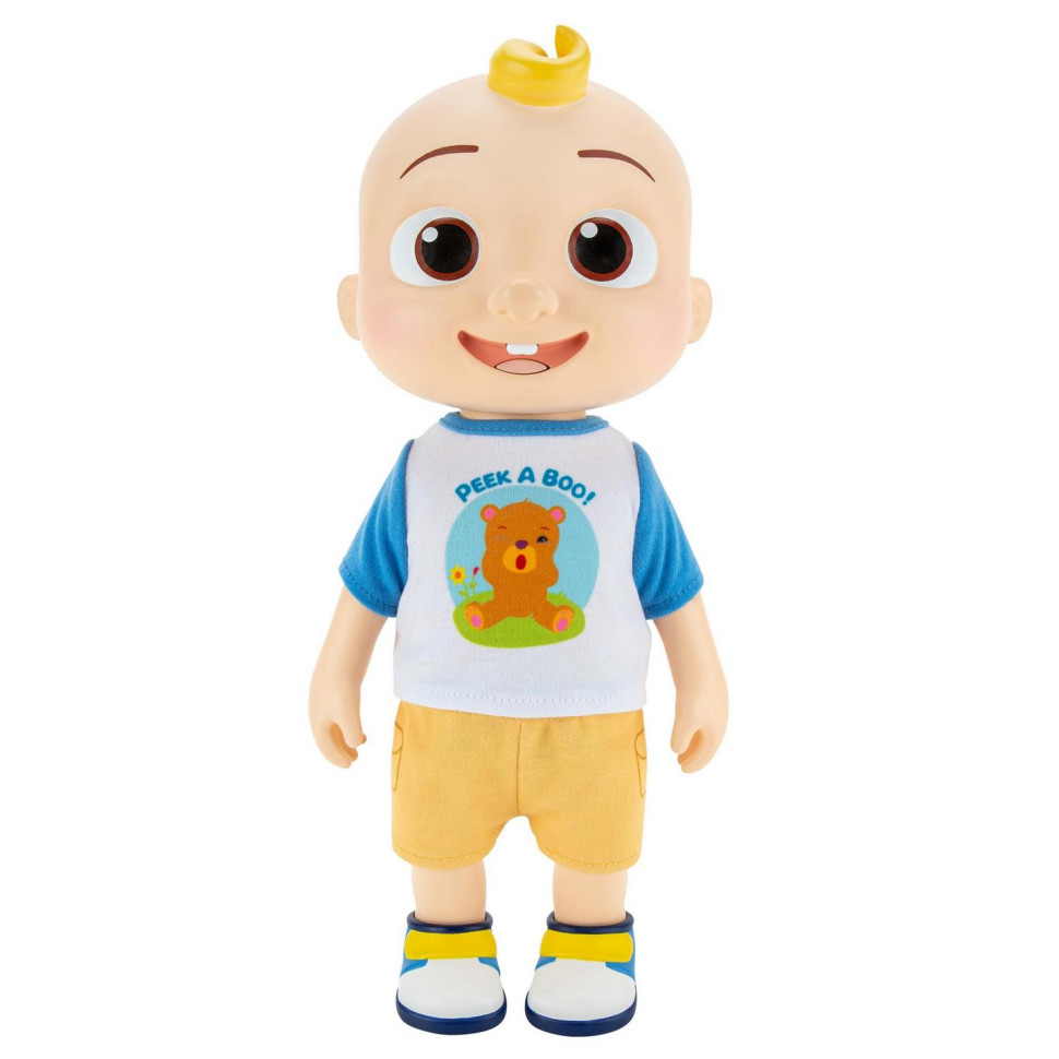Интерактивные куклы и пупсы: CoComelon Deluxe Interactive JJ Doll Джей Джей со звуком CMW0058